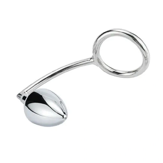 Cock with Steel Set Hook Stainless 4663 Anal DiscreetChoice Ring 0317